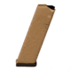 IMI Defense Polymer Glock 17, Glock 18, Glock 19, Glock 19x, Glock 26, Glock 34, Glock 45, Glock 47, 9mm Luger, 17 Round Pistol Magazine, Flat Dark Earth, IMI-ZMG17RF.D.E