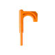 IMI Defense Rifle Safety Flag, Orange, IMI-ZT004