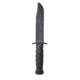 IMI Defense Rubberized Training Knife, Black, IMI-ZRTKBLACK
