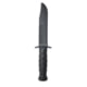 IMI Defense Rubberized Training Knife, Black, IMI-ZRTKBLACK