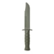 IMI Defense Rubberized Training Knife, Olive Drab Green, IMI-ZRTKO.D. GREEN
