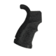 IMI Defense EG Overmolding AR-10, AR-15, Knight's Armament M110, M16, M4, SR-25 M16/AR15 AR Grip, Black, IMI-ZG108BLACK