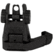 IMI Defense TRS Polymer Rear Flip Up Sight, 45 Degrees Offset, Black, 14650