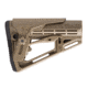 IMI Defense TS-1 Tactical Stock w/Polymer Cheek Rest w/Ovemolded Buttplate, FDE, IMI-ZS201FDE