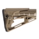 IMI Defense TS-1 Tactical Stock w/Polymer Cheek Rest w/Ovemolded Buttplate, FDE, IMI-ZS201FDE