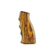 Indignant Arms IA Classic Accented AR15 Grip, Bocote Grip/Black Frame, cl-acc-bo-bk
