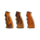 Indignant Arms IA Classic Accented AR15 Grip, Cocobolo Grip/Black Frame, cl-acc-co-bk