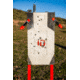 Infinite Defense C-Zone Infinity Target and Adjustable Stand, White, CZSTP