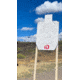 Infinite Defense Infinity Target &amp; Adjustable Stand Bundle, White, ITSBP