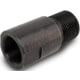Infinite Product Solutions 1/2-28 - 5/8-24 Thread Adapter, Black, Smooth, 1228-5824-BS