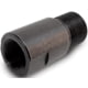 Infinite Product Solutions 1/2-28 - M16 x 1 LH Thread Adapter, Black, Smooth, 1228-16LH-BS
