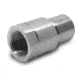 Infinite Product Solutions 9/16-24 LH - 5/8-24 Thread Adapter, Polished Stainless Steel, 916LH-5824-SS