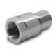 Infinite Product Solutions 9/16-24 LH - 5/8-24 Thread Adapter, Polished Stainless Steel, 916LH-5824-SS