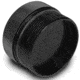 Infinite Product Solutions Closed Storage Cap, Black Anodize, FEC-CLSD-BA