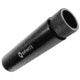 Infinite Product Solutions Fake Suppressor w/Knurled End, .22 Hornet/.223 Remington/5.56x45mm NATO/9mm Luger, 1/2x28, Anodized Aluminum, Black, Black Anodize, FKSUP-1228-BA-CW
