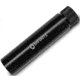 Infinite Product Solutions Fake Suppressor w/Knurled End, .22 Hornet/.223 Remington/5.56x45mm NATO/9mm Luger, 1/2x28, Anodized Aluminum, Black, Black Anodize, FKSUP-1228-BA-CW