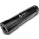 Infinite Product Solutions Fake Suppressor w/Knurled End, .22 Hornet/.223 Remington/5.56x45mm NATO/9mm Luger, 1/2x28, Anodized Aluminum, Black, Black Anodize, FKSUP-1228-BA-CW