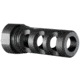 Infinite Product Solutions Gen 1 QD 3-Port Muzzle Brake, 9mm Luger, 1/2x36, Black Phosphate, 3-G1-4140-PHO-1236-CW