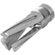 Infinite Product Solutions Gen 1 QD 3-Prong Flash Hider, 7.62x39mm, M14 x 1 LH, Natural Stainless Steel, FH-3PRG-G1-303-U-14LH-CW
