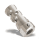 Infinite Product Solutions Gen 2 Titanium QD 2-Port Muzzle Brake, 9mm Luger, 1/2x36, Natural Titanium, MZ-2PRT-G2-TI5-U-1236-CW