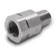 Infinite Product Solutions M13 x 1 RH - 1/2-28 Thread Adapter, Polished Stainless Steel, 13RH-1228-SS