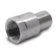 Infinite Product Solutions M16 x 1 LH - 578-28 RH Thread Adapter, Polished Stainless Steel, 16LH-578-SS