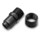 Infinite Product Solutions M8 x .75 to 1/2-28 Target Barrel Thread Adapter, Black, M8T-1228-BS