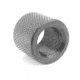 Infinite Product Solutions Pistol Knurled Thread Protector, Silver, 1/2x28, 1228P-TP-K-SS