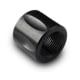 Infinite Product Solutions Rifle Fluted Thread Protector, Black, M14 x 1 LH, 14LH-TP-F-BS