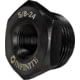 Infinite Product Solutions Tapered Thread Adapter, Black Oxide, 5/8x24, AD-TPR-4140-BOG-5824