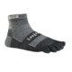 Injinji 2.0 Outdoor Midweight Mini Crew Nuwool Socks - Mens, Charcoal And Black, Small, 223330-CBS-S