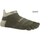 Injinji Run 2.0 Lightweight No-Show NuWool Socks - Men's-Oatmeal-Large