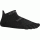 Injinji Run 2.0 Lightweight No-Show Sock - Mens-Black-X-Large
