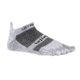 Injinji Run Lightweight No Show Xtralife Socks - Mens, Gray, Extra Large, 201110-GRY-XL