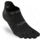 Injinji Run Original Weight No Show Xtralife Socks - Mens, Black, Small, 202110-BLK-S