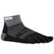 Injinji Trail Midweight Mini Crew Xtralife Socks - Mens, Black Gray, Extra Large, 203230-BLG-XL