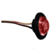 Innovative Lighting 1&quot; Round LED &quot;Shortie&quot; Livewell/Bulkhead Light - Red LED/Black Grommet - 7 Lumens 54230