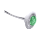 Innovative Lighting Bulkhead/Livewell Light "The Shortie" Green LED w/ White Grommet LED 39717