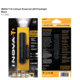 Inova T1 211 Lumens Lithium Powered LED Flashlight, Black T1TMB-HB