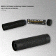 Inova T4 Reserve Battery Holder Extension w/Lithium Ion Battery T4-RBH-RUB