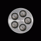 Inova X5 Lithium Powered 31 Lumens LED Flashlight,Black,Quad Pack X5DMB-QT/UV