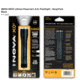 Inova XO3 LED Flashlight, Black, Dual Mode, Gift Box XO3DM-GB