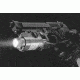 Insight ILWLP/LAM-1000 Laser Aiming Module Mounted on Beretta Handgun