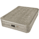 Insta-Bed 18in Matress w/ Internal AC Pump and Plush Top, French Grey, Queen, 8402318