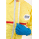 International Enviroguard ChemSplash 1 Coverall w/Hood &amp; Boot, Elastic Wrist &amp; Ankle, Yellow, L, 6 Pack, 7019T-L