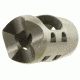 I.O. 112525 AK Nano Muzzle Brake Steel 1.5 Diameter