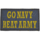 IR.Tools Go Navy Beat Army Garrison Patches, Blue/Yellow, 3.5X2in, P-0266-05-001-PK A