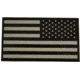 IR.Tools US Flag Reverse Field Patches, Tan/Black, 3.5X2in, NSN 8455014758887, P-0001-01-001-PK