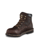 Irish Setter Farmington 83604 Mens Boot w/ Safety Toe, 6 in Height, Dark Brown Worn Saddle Leather, D Medium Width, Brown, 9.5, 83604D 095