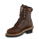 Irish Setter Mesabi 83236 Womens Logger Boot w/ Safety Toe, 8 in Height, Waterproof, Leather, B Medium Width, Brown, 5.5, 83236B 055